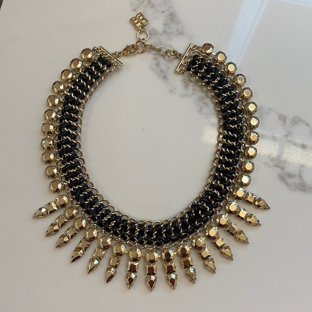BCBGMAXAZRIA Gold Statement Necklace